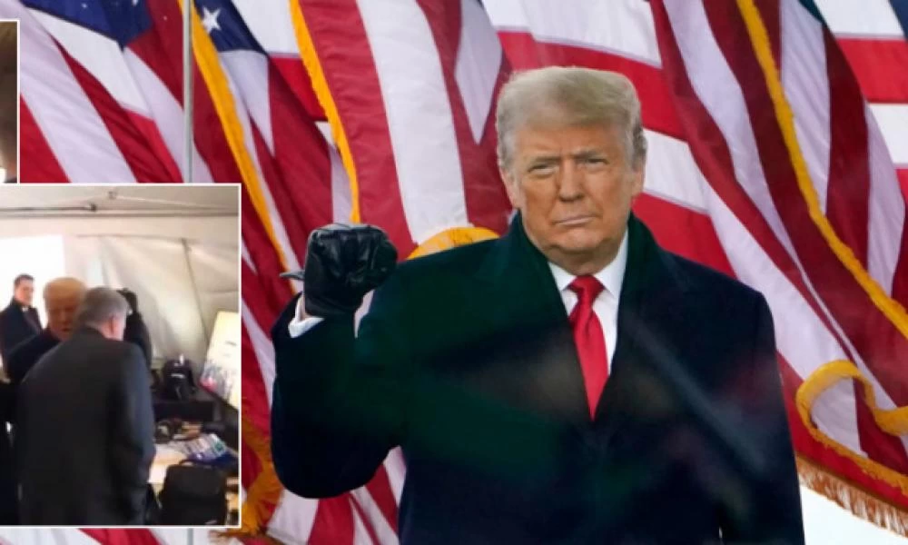 Το πάρτι του Τραμπ λίγο πριν την εισβολή των οπαδών του στο Καπιτώλιο